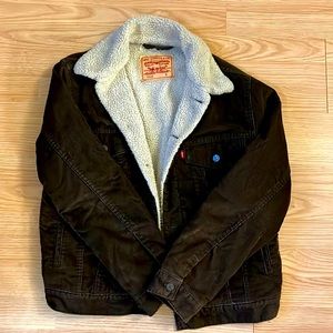 LEVIS corduroy jacket Small 70520